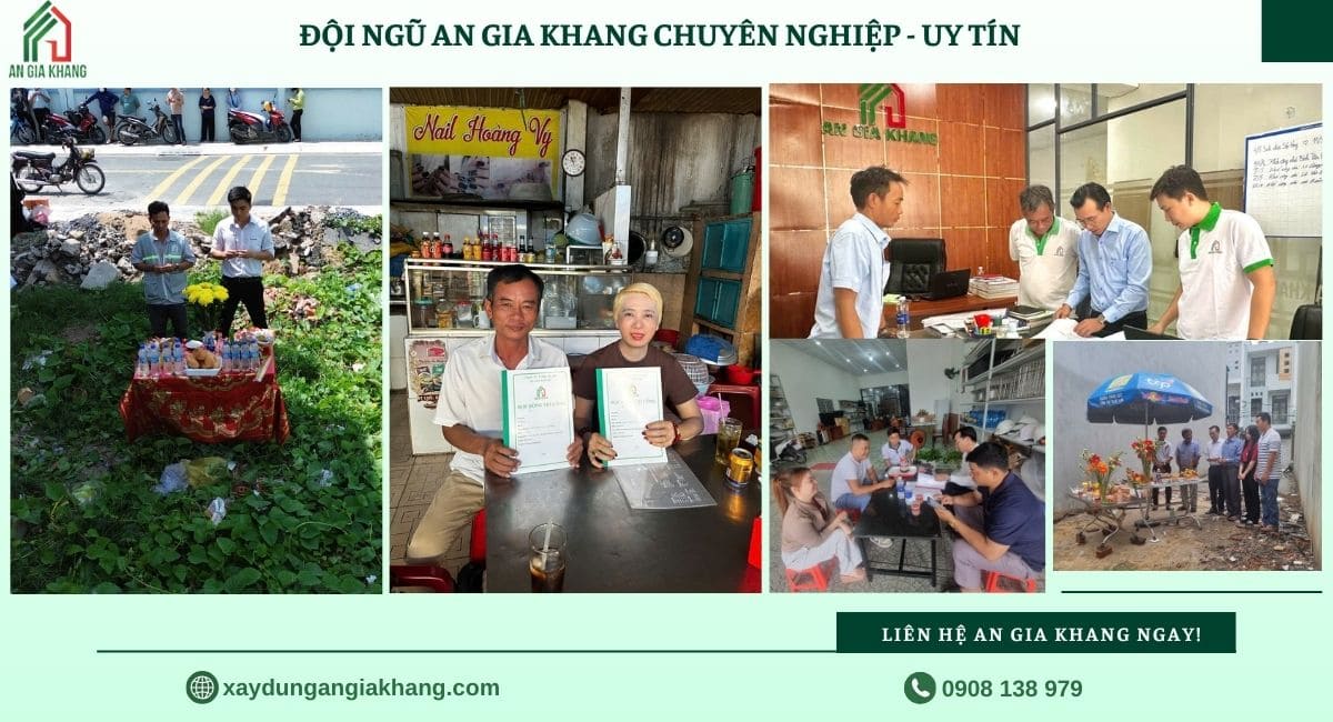 An Gia Khang cùng đội ngũ xây dựng trọn gói uy tín 