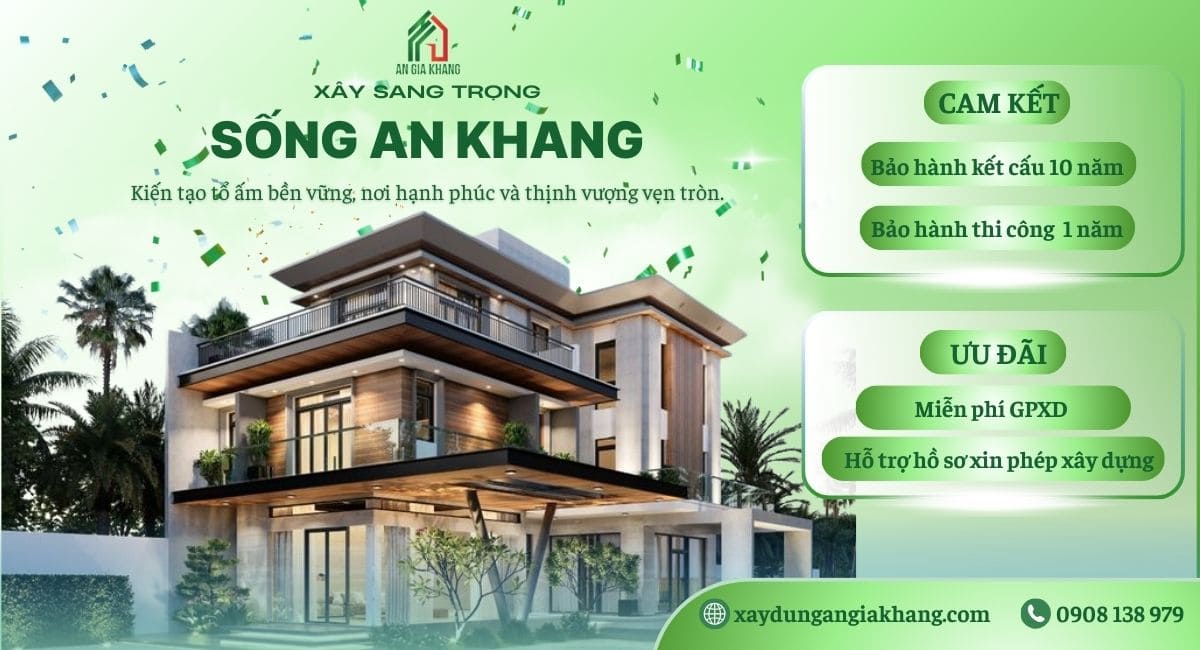 Xây sang trọng - Sống an khang 