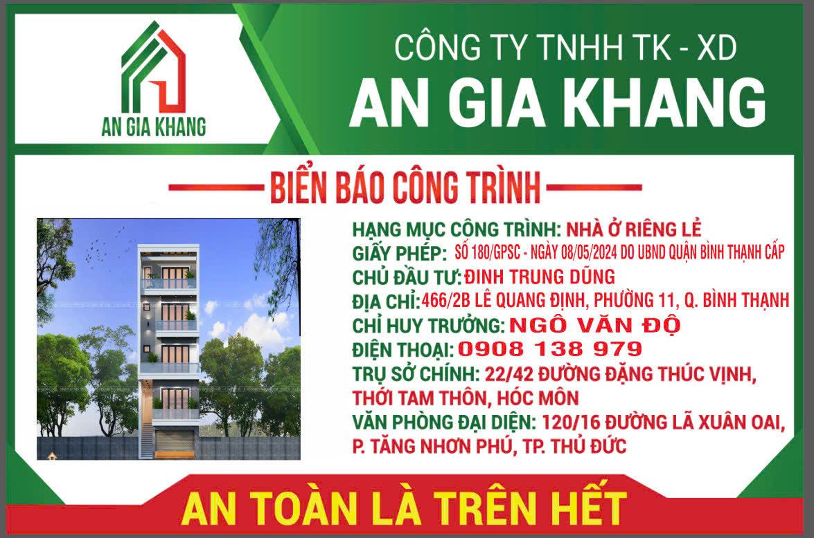 Biển báo xây dựng