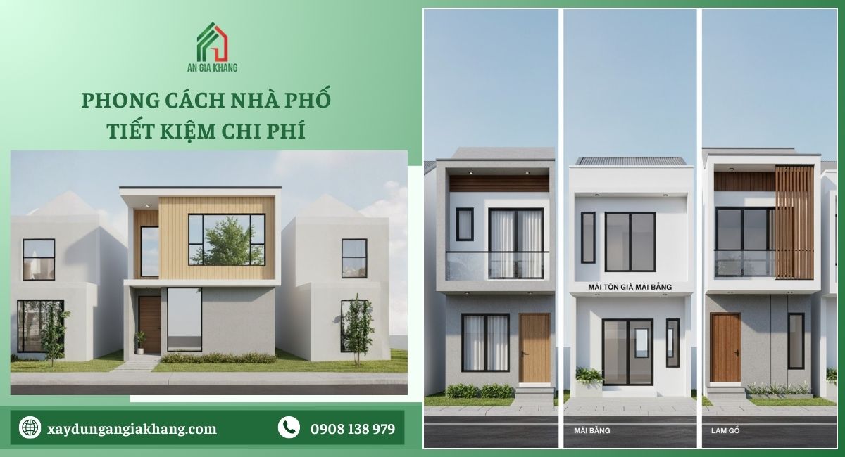 Phong cách thiết kế giúp tiết kiệm chi phí