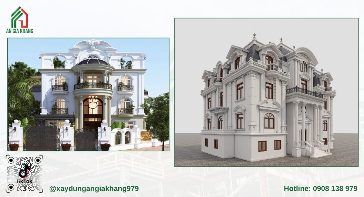 Cách phong cách thiết kế biệt thự