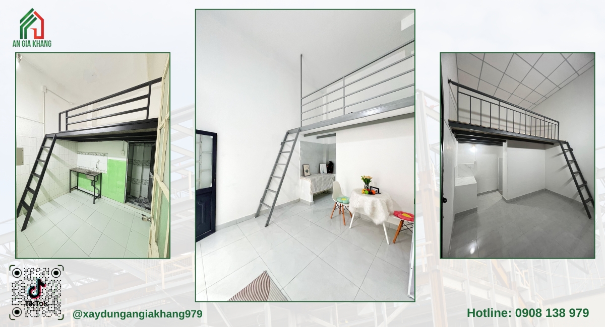 Các mẫu nhà trọ bình dân phổ biến