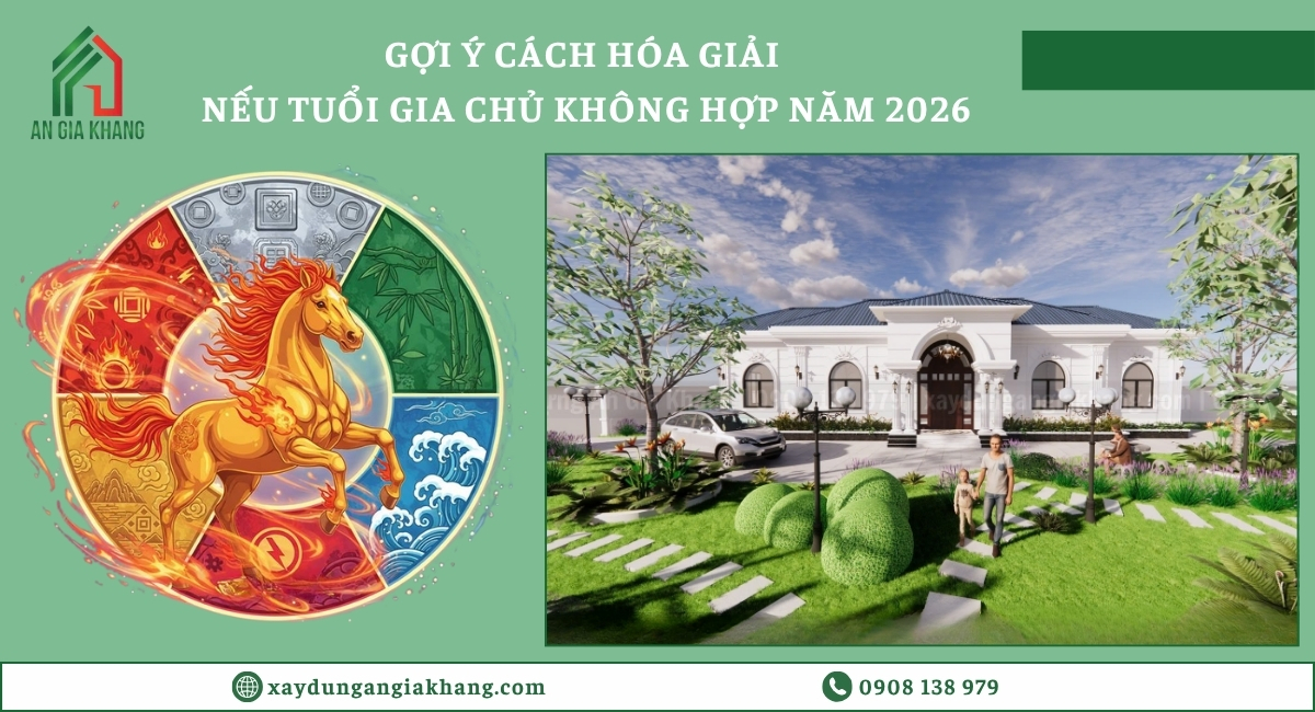 Gợi ý cách hóa giải nếu tuổi gia chủ không hợp