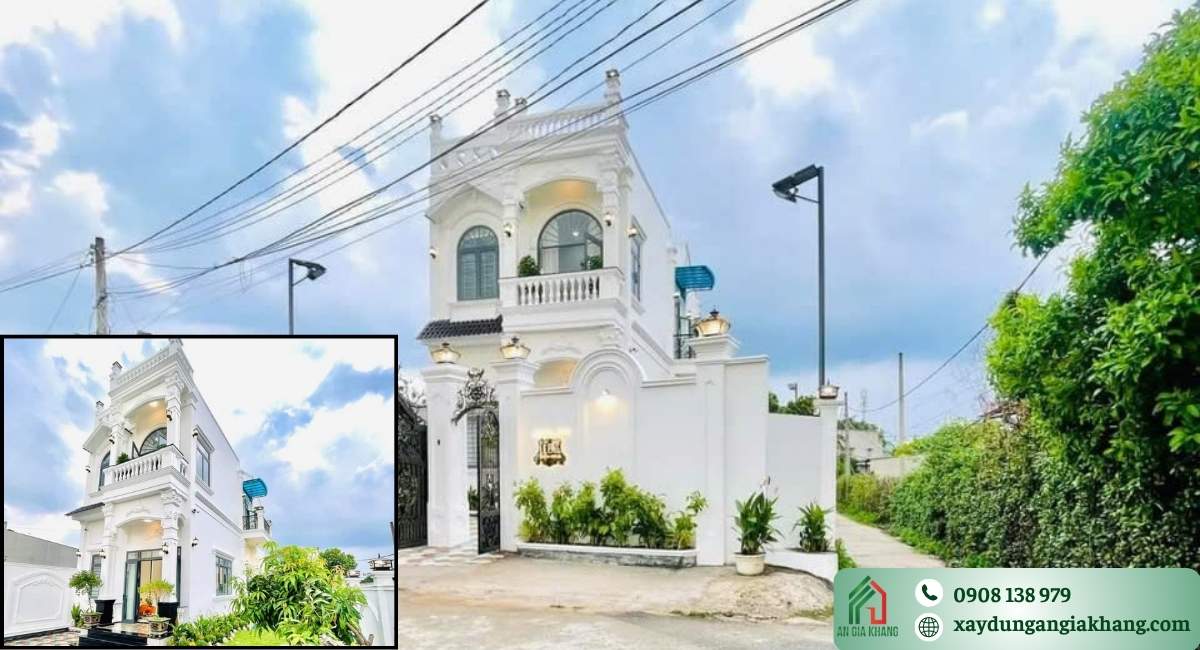 Cải tạo mặt tiền biệt thự