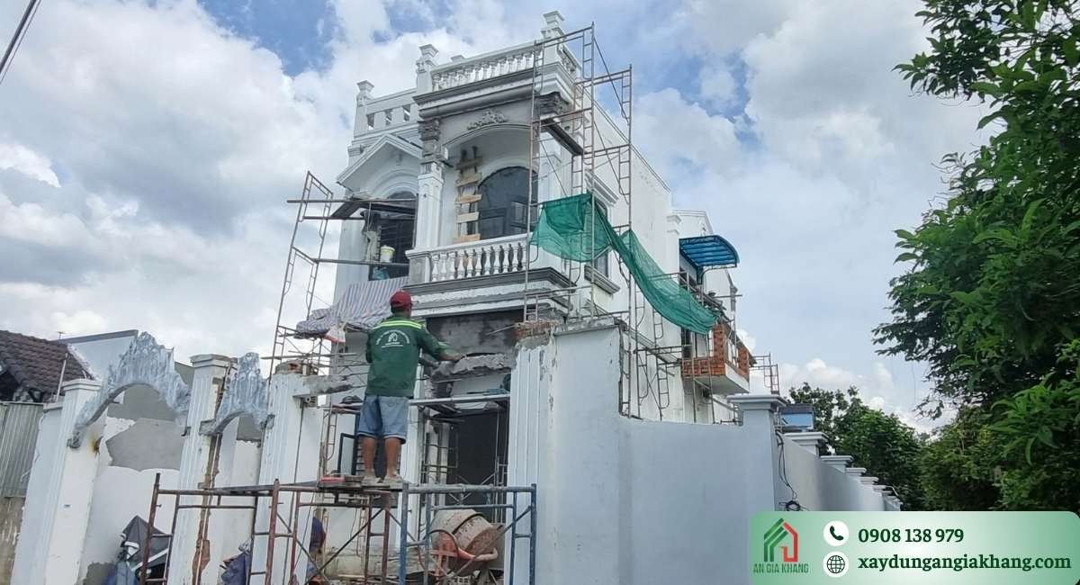 Gia cố kết cấu và nâng tầng