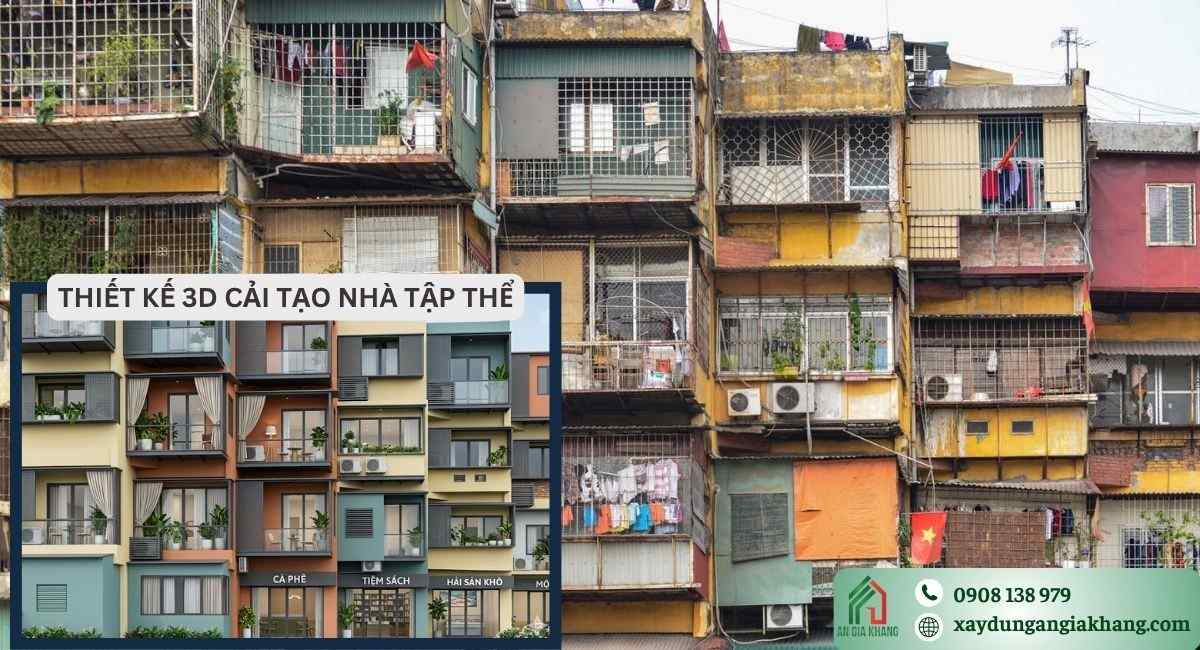Cải tạo nhà tập thể cũ
