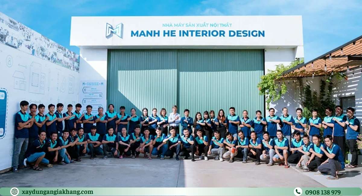 Công ty thi công nội thất Mạnh Hệ
