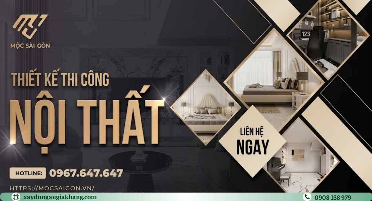 Công ty thi công nội thất Mộc Sài Gòn