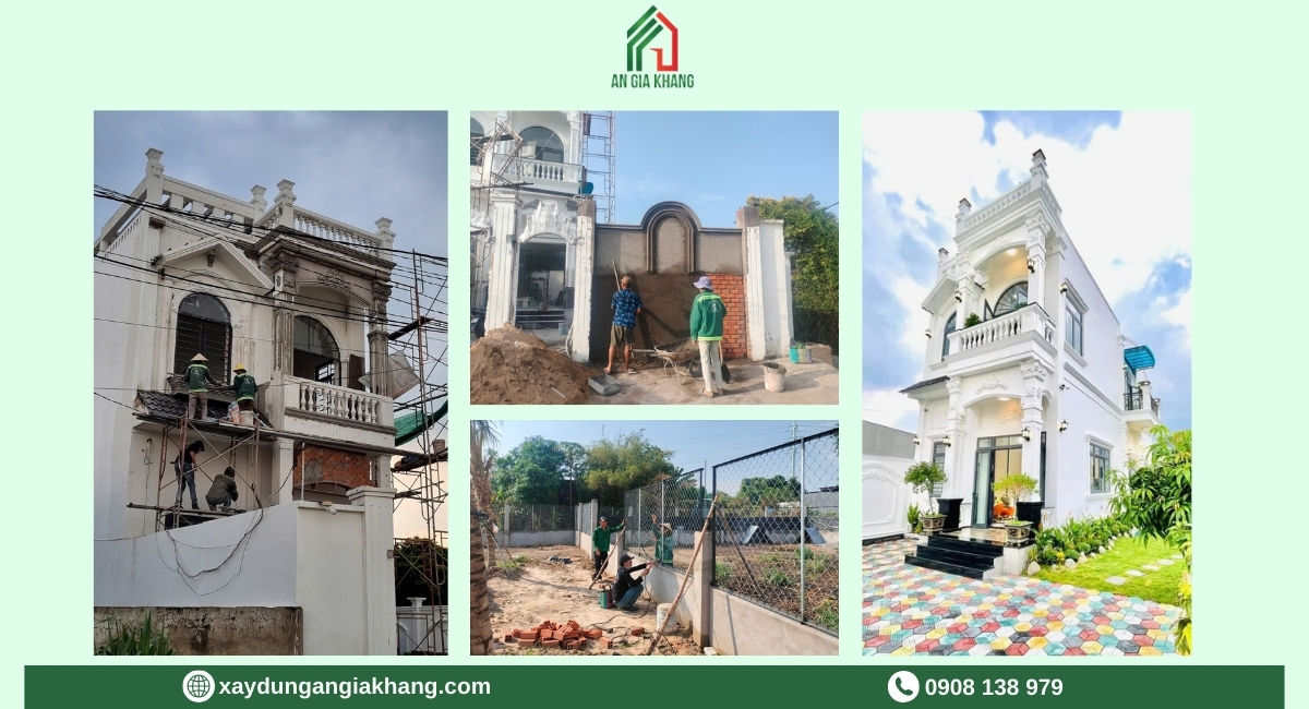 Cải tạo sửa chữa biệt thự thực tế