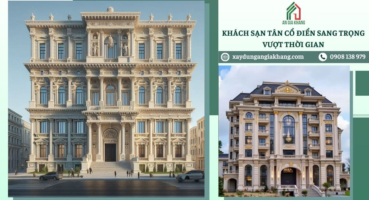 Khách sạn tân cổ điển sang trọng 