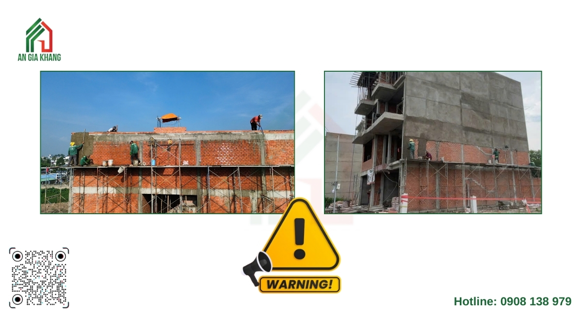 Lưu ý khi chống thấm tường nhà cũ