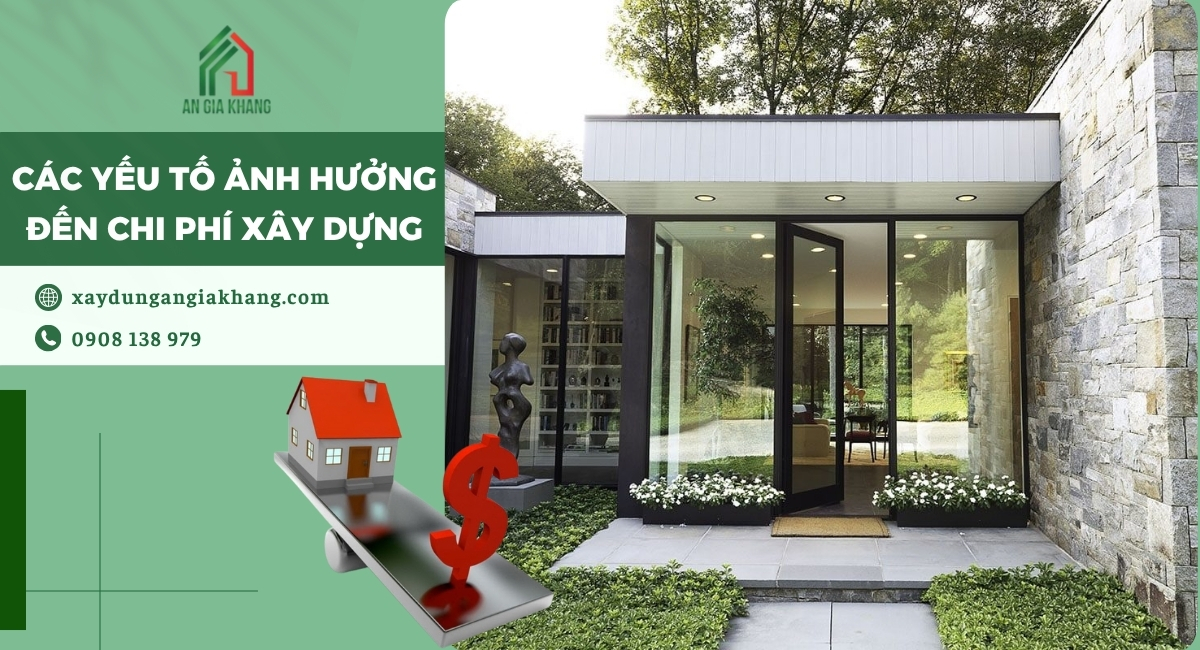 Yếu tố ảnh hưởng đến chi phí xây nhà phong cách Biophilic Design
