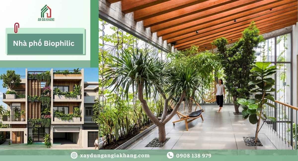 Nhà phố Biophilic