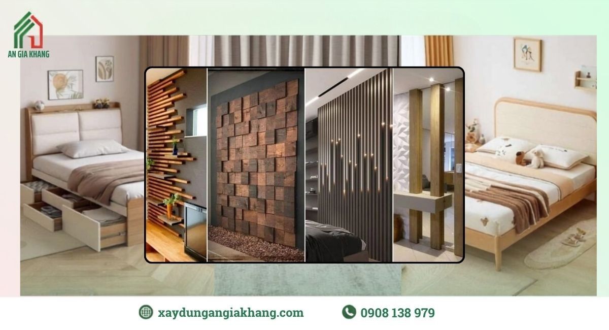 Kinh nghiệm thiết kế thi công nội thất phòng ngủ