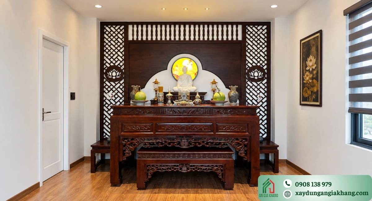 Vai trò tâm linh của phòng thờ gia tiên trong văn hóa Việt