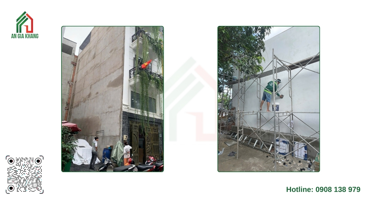 Phương pháp chống thấm tường nhà cũ