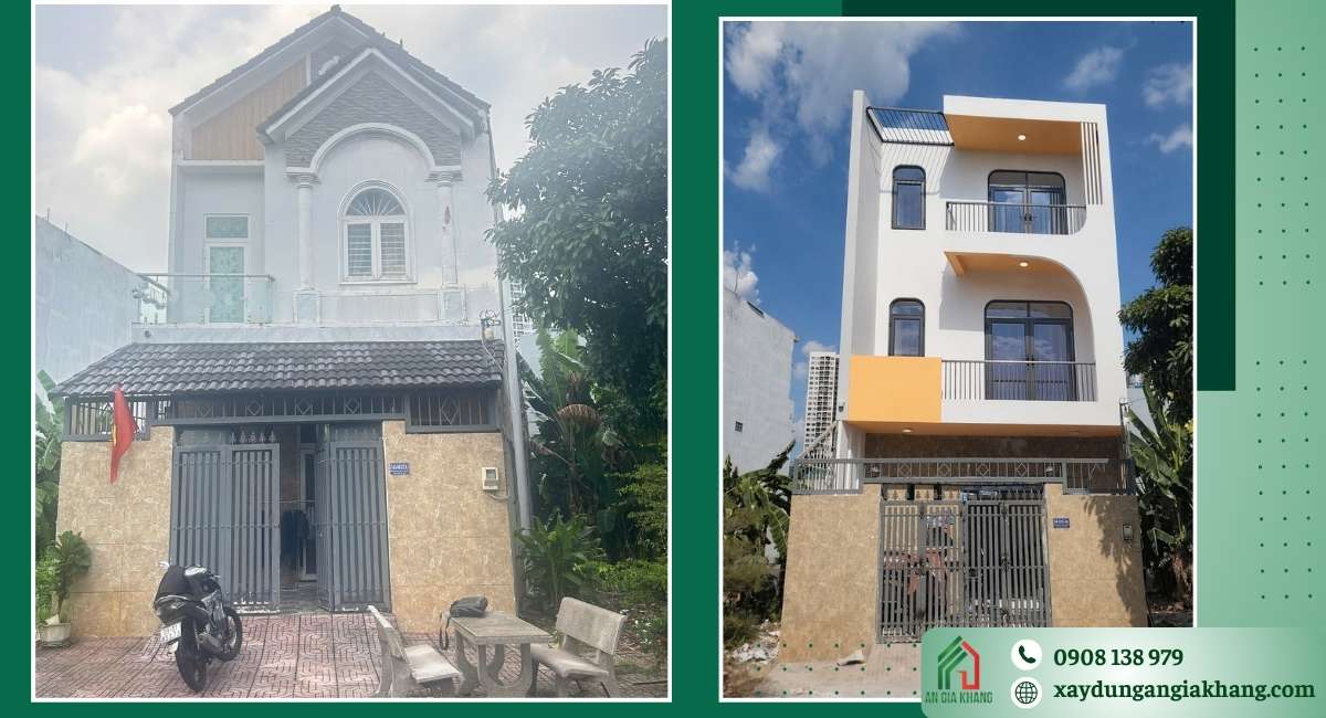 Thông tin dự án sửa chữa nhà Quận 9