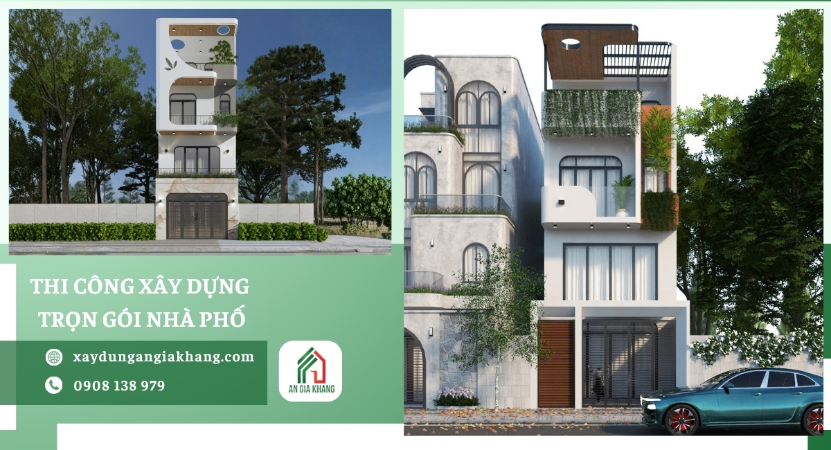 thi công xây dựng trọn gói Nhà phố năm 2026