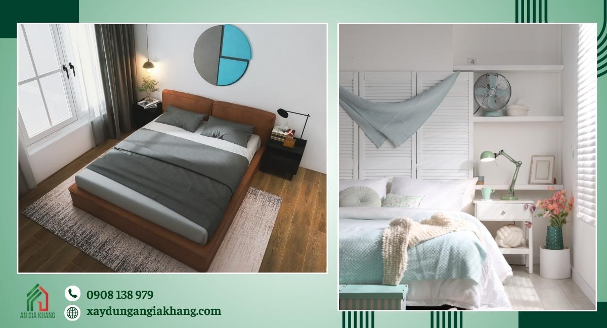 thi công hoàn thiện nội thất phòng ngủ đẹp hiện đại