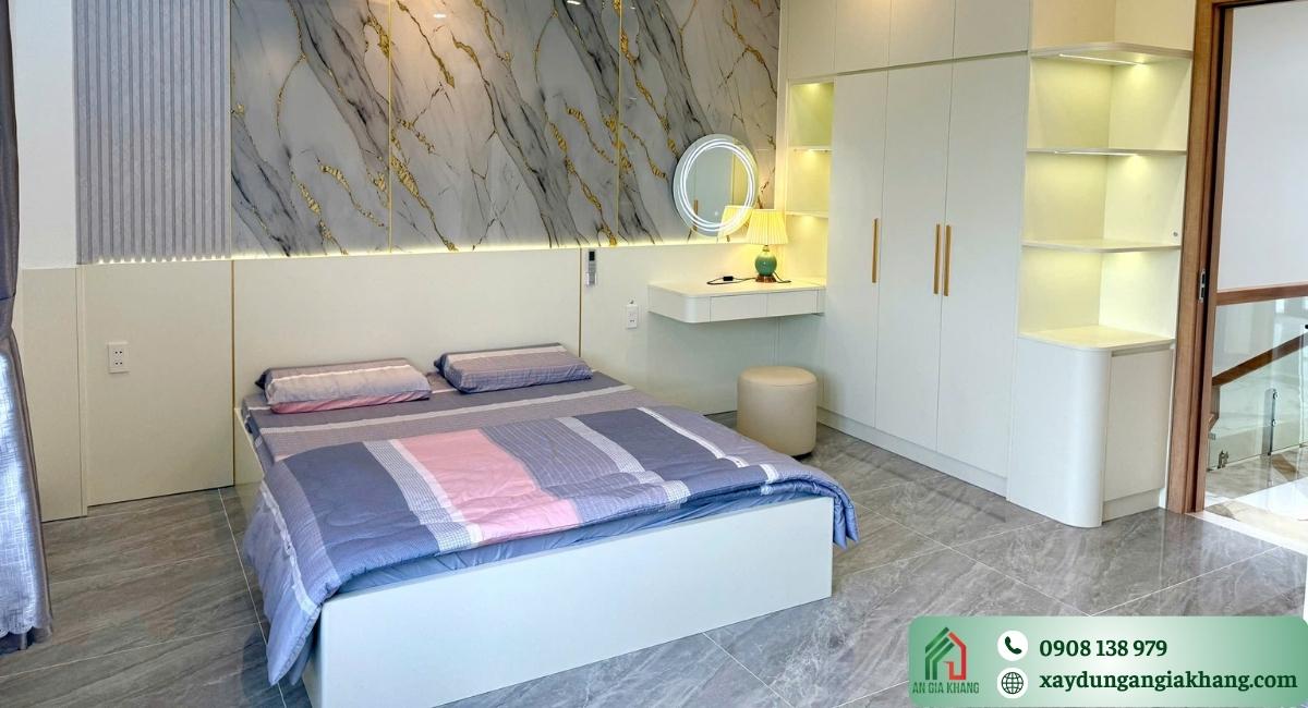 thi công nội thất phòng ngủ đẹp hiện đại tối ưu không gian