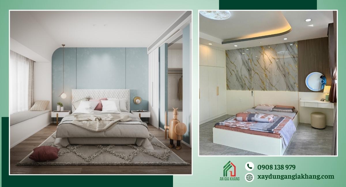 ý tưởng thiết kế nội thất phòng ngủ đẹp trước khi thi công