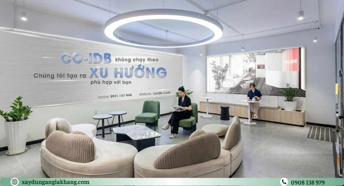 Đơn vị thi công nội thất văn phòng Co-IDB