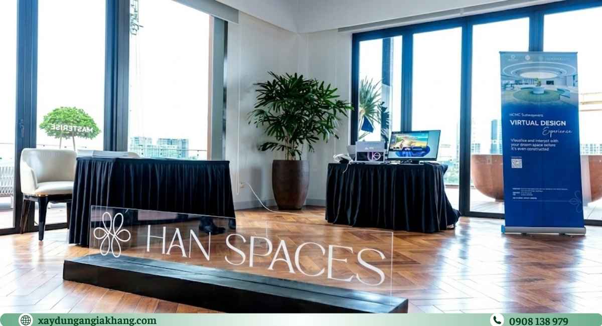 Đơn vị thi công nội thất văn phòng Han Spaces