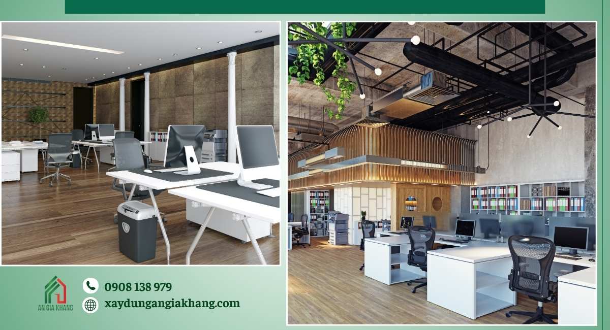 Các phong cách thi công nội thất văn phòng hiện đại