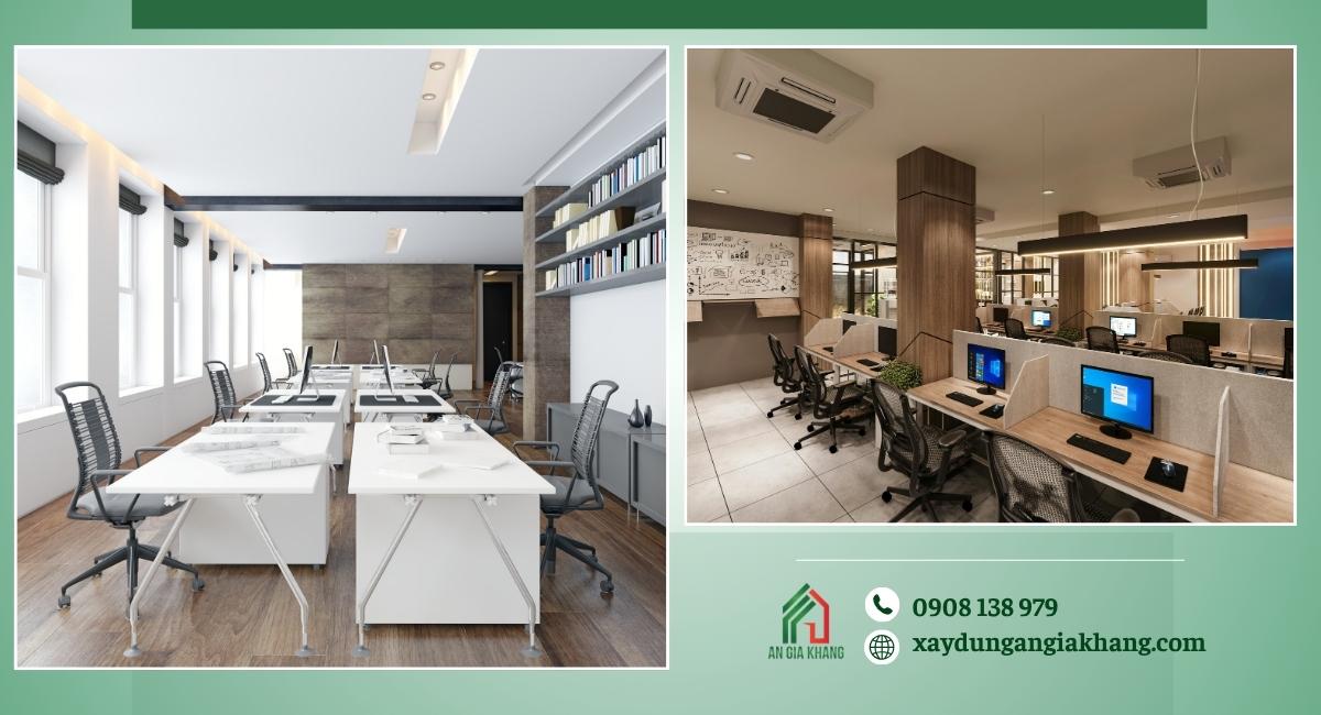 Thi công nội thất văn phòng chuyên nghiệp hiện đại tại TPHCM