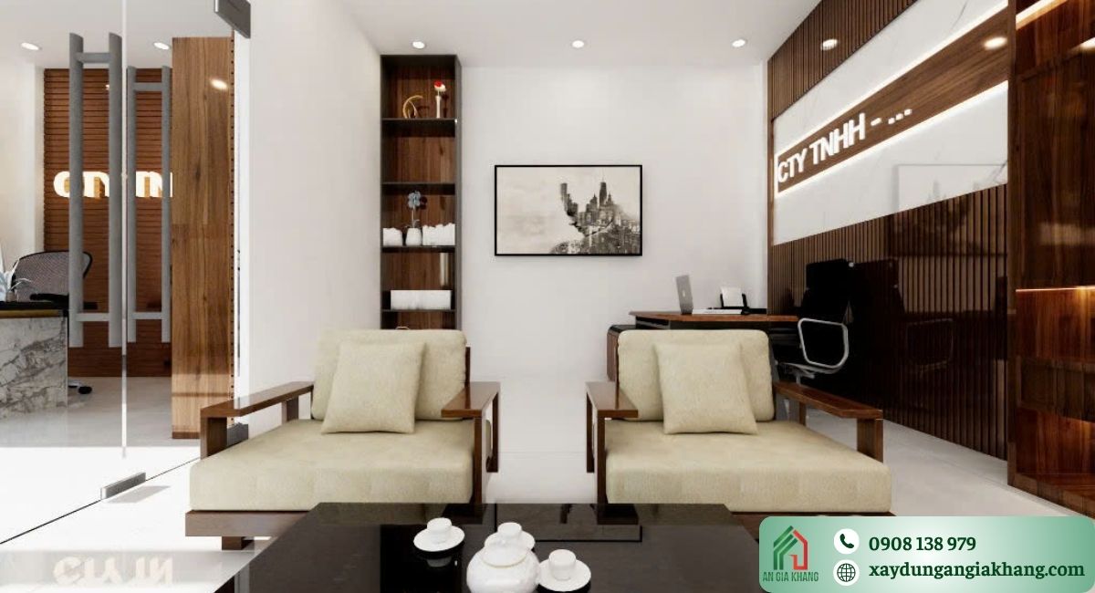 Giải pháp thi công nội thất văn phòng
