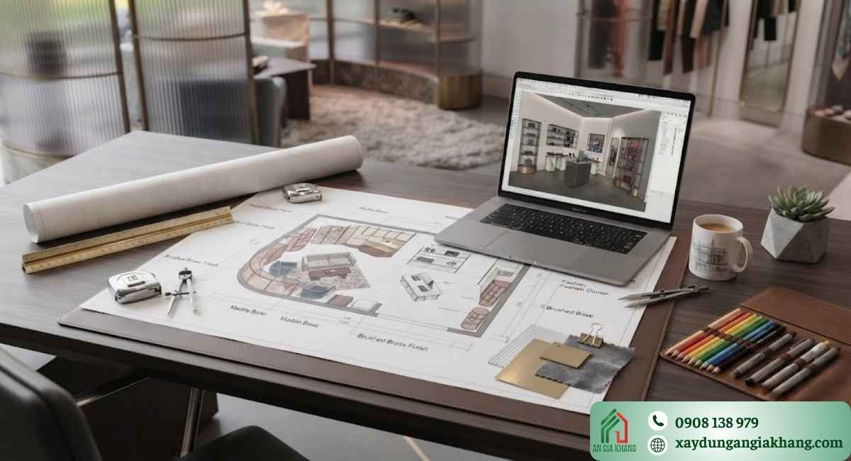 Khảo sát hiện trạng showroom