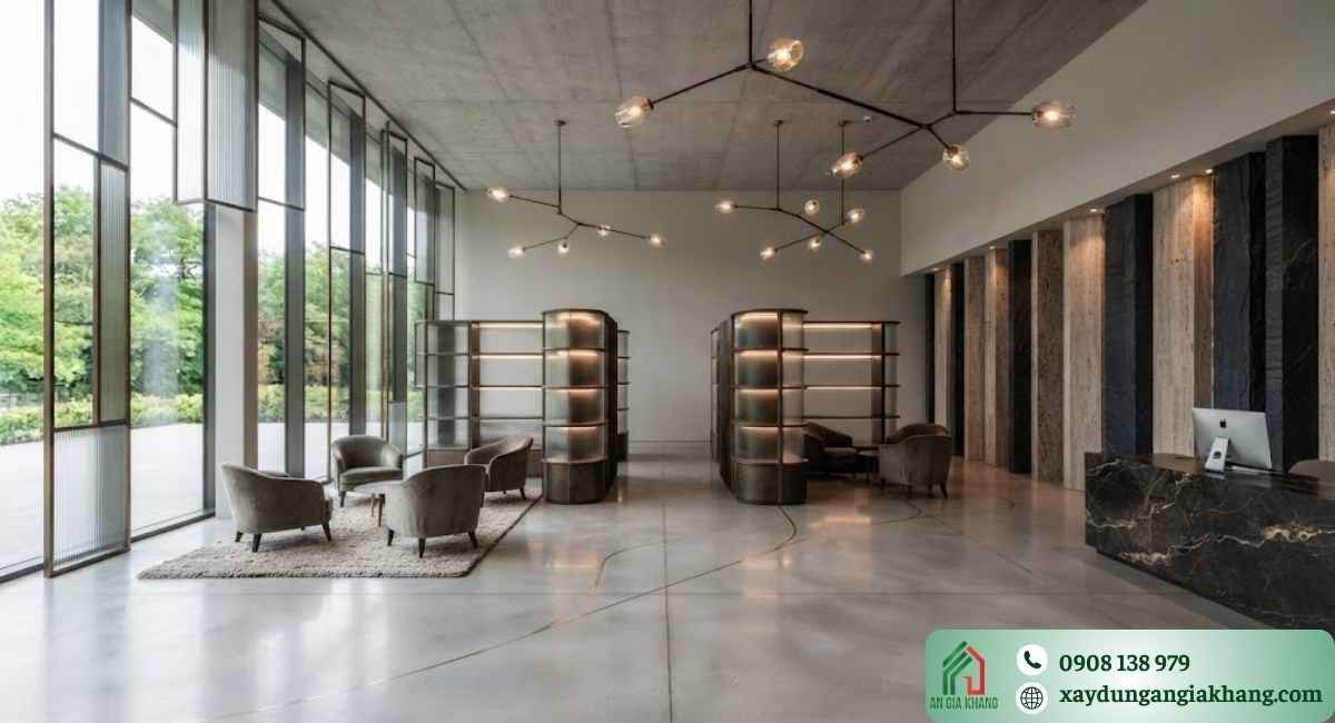 Vai trò của thi công nội thất showroom