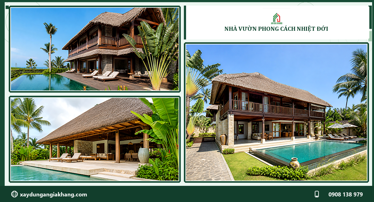 Phong cách nhiệt đới (Bali, Resort)