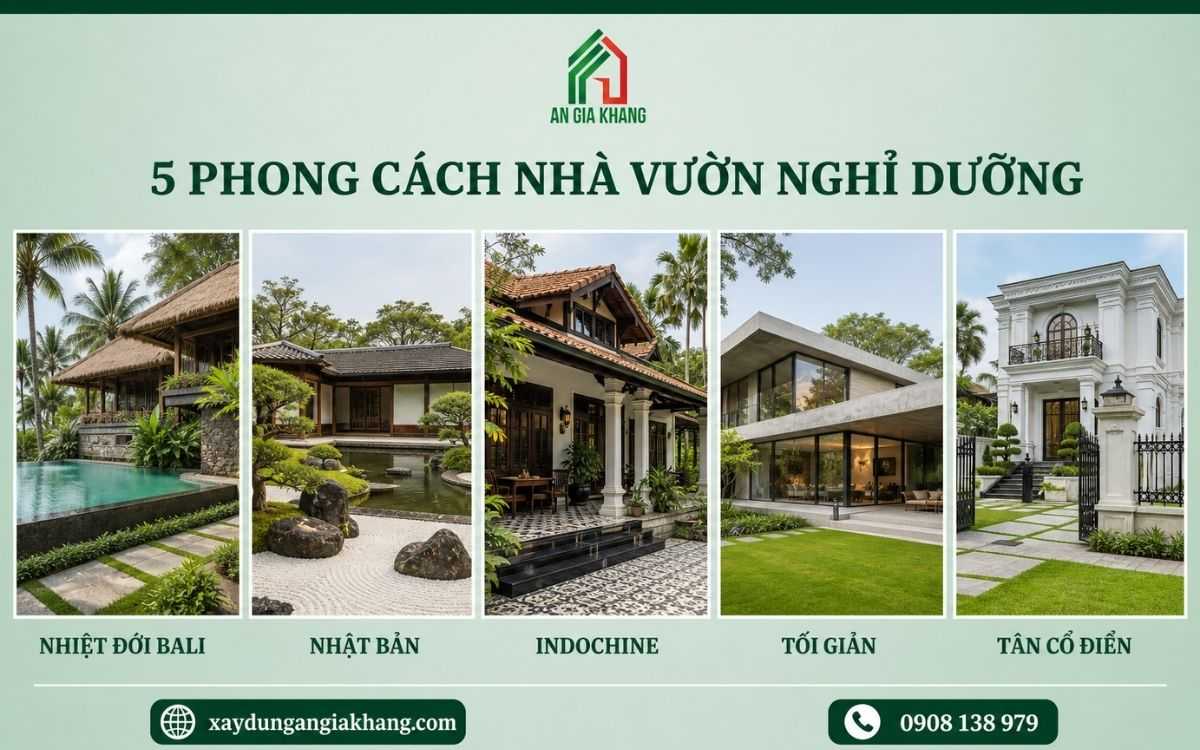 Phong cách thiết kế nhà vườn