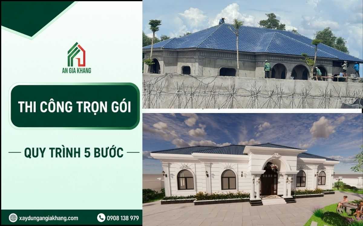 Quy trình thi công nhà vườn