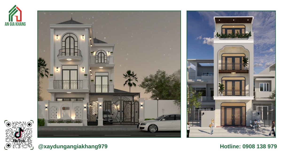 Xây dựng nhà phố trọn phố