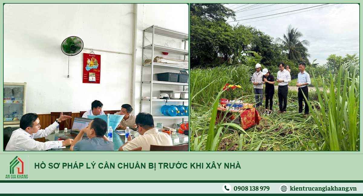 Hồ sơ pháp lý cần chuẩn bị trước khi xây nhà 