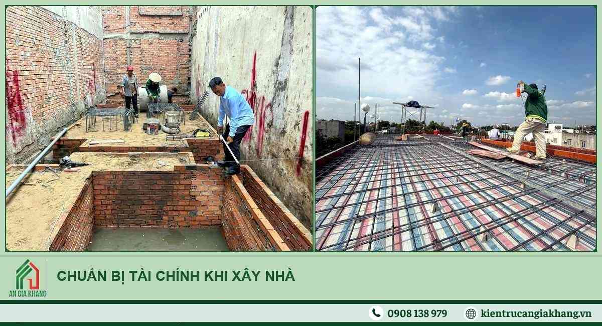 Chuẩn bị tài chính khi xây nhà 