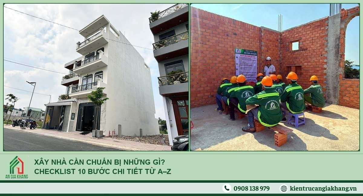 xây nhà cần chuẩn bị những gì?