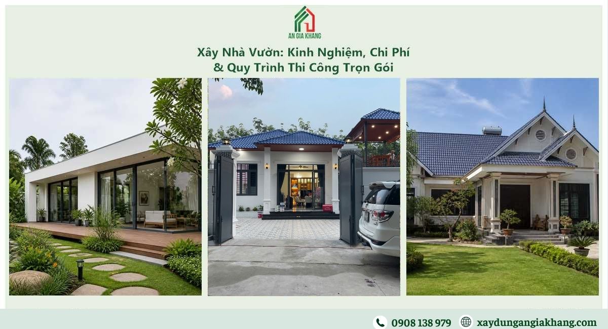 Xây nhà vườn